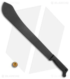 Cold Steel Bolo Machete Fixed Blade (18" Black) 97LBM 5 Cold Steel Bolo Machete Fixed Blade (18" Black) 97LBM -Knife Craft Store Cold Steel Bolo Machete 18in black 97LBM BHQ 44380 er size large