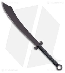 Cold Steel Fixed Blade Chinese Sword Machete (24" Black)