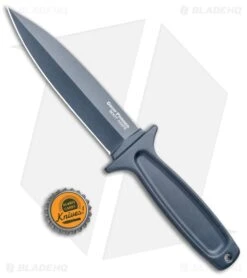Cold Steel Drop Forged Boot Knife Fixed Blade Knife (5" Gray) 36MB -Knife Craft Store Cold Steel Drop Forged Boot Knife Blue 36MB BHQ 52028 jr bottlecap large