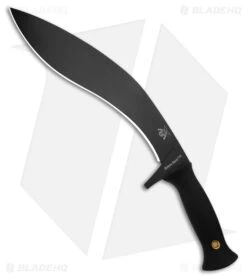 Cold Steel Gurkha Kukri Plus Blackout Machete Black Kray-Ex (12" Black)