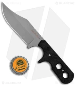 Cold Steel Mini Tac Bowie Neck Knife G-10 (3.625" Bead Blast) 49HCF -Knife Craft Store Cold Steel Mini Tac Bowie Neck Knife G 10 BB 49HCF BHQ 80434 jr bottlecap large