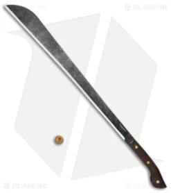 Condor Cojang Jungle Machete Fixed Blade Walnut W/ Leather Sheath (20.1" Black) -Knife Craft Store Condor Cojang Jungle Machete Fixed Blade Walnut Leather Sheath Black BHQ 121512 jr bottlecap large