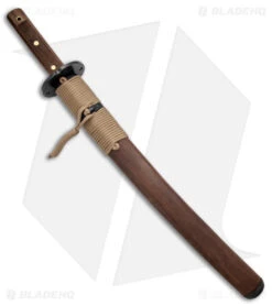 Condor Tool & Knife Kondoru Wakazashi Sword -Knife Craft Store Condor Kondoru Wakazashi Wood Satin BHQ 44830 jr sheath large