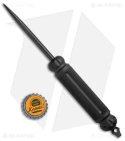 Crawford Push Pick Kubaton Dagger Aluminum (3.5" Black) -Knife Craft Store Crawford Push Pick Kubaton Dagger Alum Black BHQ 71834 jr bottlecap large