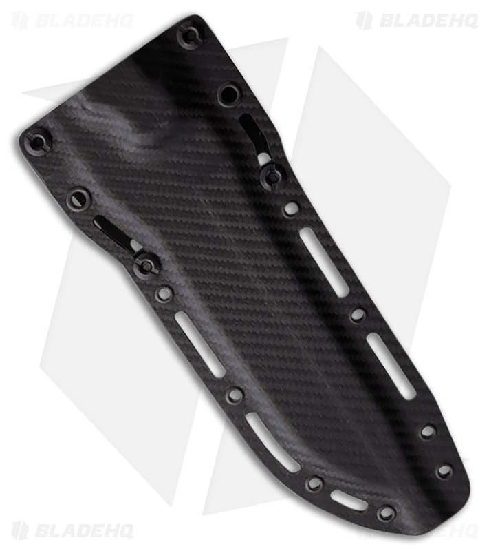 Dawson Knives Valor Fixed Blade Knife Black/Red G-10 (5.5" Arizona Copper) 2 Dawson Knives Valor Fixed Blade Knife Black/Red G-10 (5.5" Arizona Copper) - Image 2