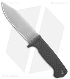 Demko Knives Freereign USA Made Clip Point Knife Gray TPR (5" SW CPM 3V)
