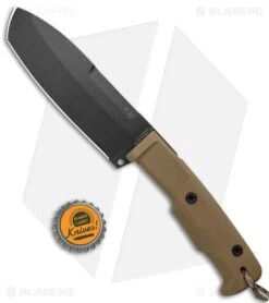 Extrema Ratio Selvan Fixed Blade Knife Desert Tan W/ Sheath (6.25" Black) 7 Extrema Ratio Selvan Fixed Blade Knife Desert Tan W/ Sheath (6.25" Black) -Knife Craft Store Extrema Ratio Selvan Desert Tan Sheath BHQ 46487 jr bottlecap large