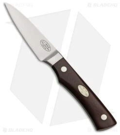 Fallkniven CMT Zulu Fixed Blade Kitchen Knife Red Micarta (3" Satin)