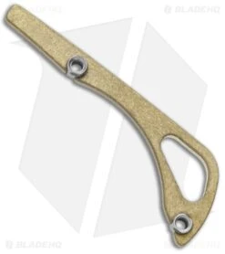 Flytanium Brass Bugout Backspacer For Benchmade Bugout