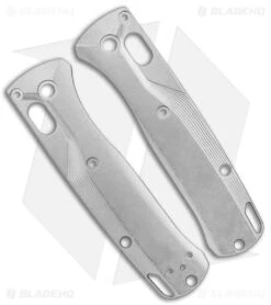 Flytanium Crossfade Ti Stonewash Scales For Benchmade MINI Bugout Knife