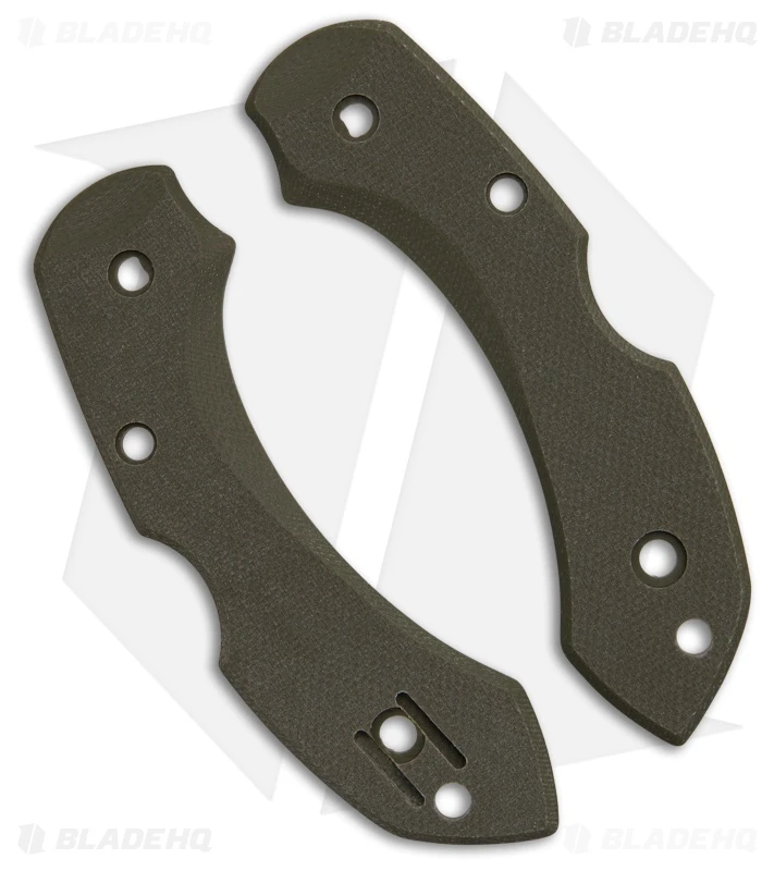 Flytanium G-10 Scales For Spyderco Dragonfly - OD Green 1 Flytanium G-10 Scales For Spyderco Dragonfly - OD Green