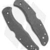 Flytanium Micarta Scales For Spyderco Endura - Black Canvas