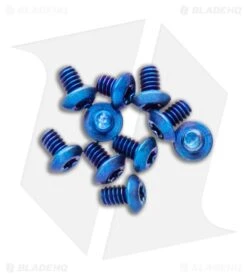 Flytanium Titanium Screws For Benchmade Bugout (Set Of 12) -Knife Craft Store Flytanium Set of 10 Ti Screws Benchmade Bugout Blue BHQ 100255 jr large