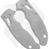 Flytanium Custom Titanium Scales For Spyderco Manix 2 - Stonewash