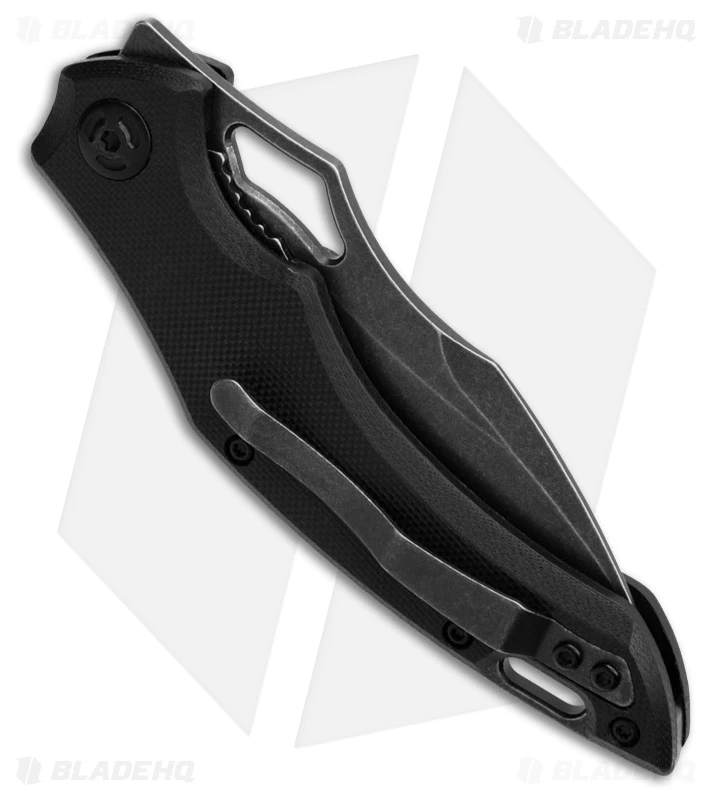 Fox Edge Sparrow Liner Lock Knife Black G-10 (3.5" Black Stonewash) FE-034 3 Fox Edge Sparrow Liner Lock Knife Black G-10 (3.5" Black Stonewash) FE-034 - Image 3