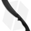 Fox Knives Jungle Parang Machete Fixed Blade Knife Black FRN (10.6" Black)
