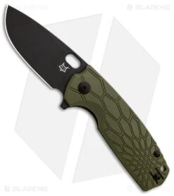 Fox Knives Vox Core Liner Lock Knife OD Green FRN (3.15" Black) FX-604 OD