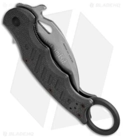 Fox Knives Karambit Folder Knife Black G-10 (3.1" Stonewash) 479 SW 6 Fox Knives Karambit Folder Knife Black G-10 (3.1" Stonewash) 479 SW -Knife Craft Store Fox Knives Karambit Black G 10 SW FOX479SW BHQ 47623 jr side large