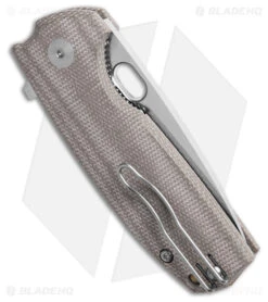 Fox Knives Vox Core Elmax Liner Lock Knife Natural Micarta (3.1" Satin) -Knife Craft Store Fox Knives Vox Core Elmax Liner Lock Knife Natural Micarta 3in Satin BHQ 179814 td side large