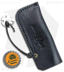 GEC Johnny On The Spot Leather Pocket Knife Sleeve - Black 5 GEC Johnny On The Spot Leather Pocket Knife Sleeve - Black -Knife Craft Store GEC Johnny on the Spot Leather Knife Sleeve Leather BHQ 175736 jr bottlecap large