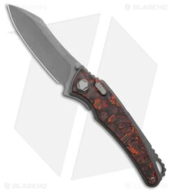 G&G Hawk Custom Talon Flipper Knife Carbon Fiber- Mars Valley