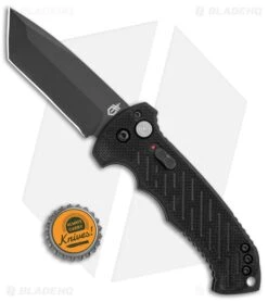 Gerber Auto 06 Tanto Automatic Knife Black G-10 (3.6" S30V Black) -Knife Craft Store Gerber Auto 06 Tanto Auto Black G 10 Black 30 001296 BHQ 51695 jr bottlecap large