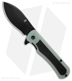 Gerber Confidant Liner Lock Knife Jade G10 / Bamboo (3.2" Black)