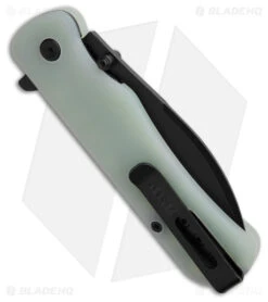 Gerber Confidant Liner Lock Knife Jade G10 / Bamboo (3.2" Black) -Knife Craft Store Gerber Confidant Assisted Opening Knife Jade G10 Bamboo 3in Black BHQ 179069 td side large