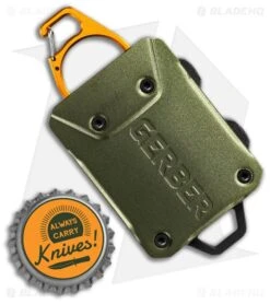 Gerber Defender Large Rail Mount Fishing Tether Green/Orange 31-003555 -Knife Craft Store Gerber Defender Large Rail Mount Fishing Teather Green Orange 31 003555 BHQ 105500 jr bottlecap large