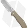 Gerber FlatIron Cleaver Frame Lock Knife Desert Tan G-10 (3.6" Stonewash)