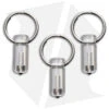 Glow Rhino Spark 3-Pack Glass Breaker Tritium Glow Fob (Green)
