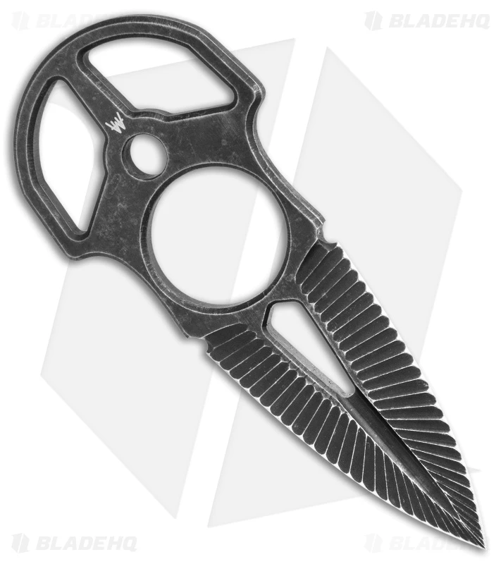 HavocWorks TPD Push Dagger Fixed Blade Knife (2.375" Acid Stonewash) 2 HavocWorks TPD Push Dagger Fixed Blade Knife (2.375" Acid Stonewash) - Image 2