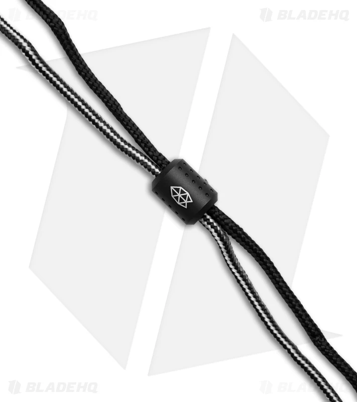 The James Brand The Alder Bead & Lanyard - Black/White 3 The James Brand The Alder Bead & Lanyard - Black/White - Image 3