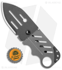 John Kubasek Creditor II Broadhead Credit Card Money Clip Knife (2.88" Satin/CF) -Knife Craft Store John Kubasek Creditor II Broadhead Credit Card Money Clip Satin CF BHQ 14238 jr bottlecap large