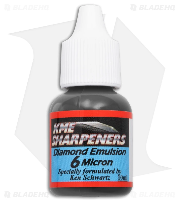 KME Sharpeners 10ml Diamond Emulsion 6 Micron (3,000 Grit) DE-6 1 KME Sharpeners 10ml Diamond Emulsion 6 Micron (3,000 Grit) DE-6