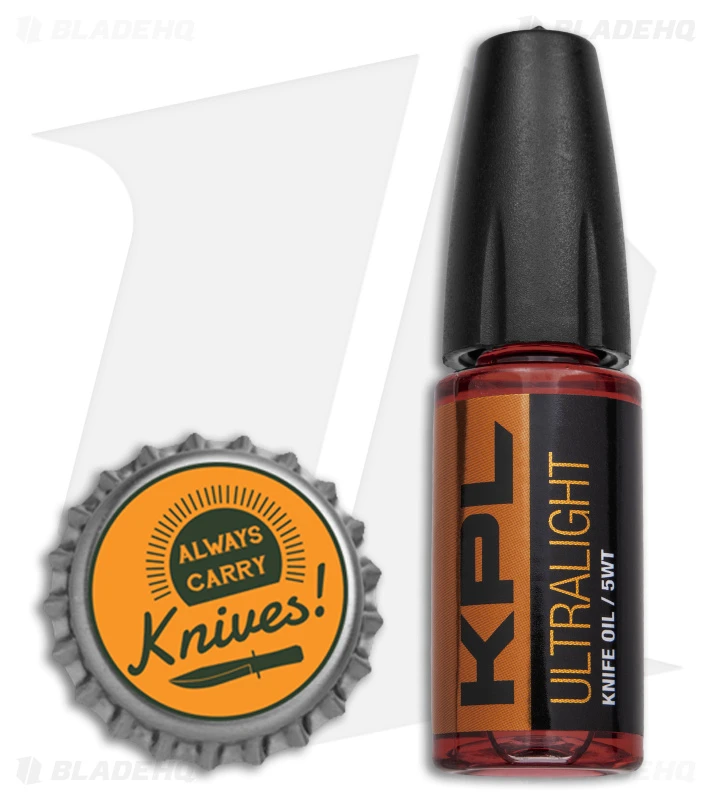 KPL Knife Pivot Lube Ultra-Lite 5 Premium Oil Lubricant - 10ml 2 KPL Knife Pivot Lube Ultra-Lite 5 Premium Oil Lubricant - 10ml - Image 2