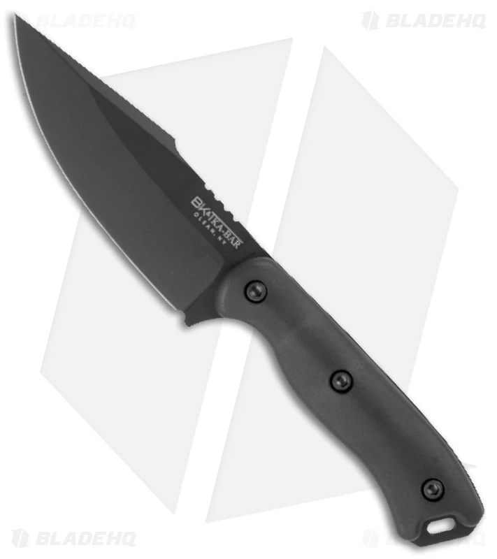 Ka-Bar Becker Harpoon Fixed Blade Knife Black (4.5" Black) BK18BK 1 Ka-Bar Becker Harpoon Fixed Blade Knife Black (4.5" Black) BK18BK