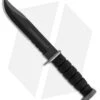 Ka-Bar Bowie D2 Extreme Fixed Blade Knife Black Kraton (7" Black)