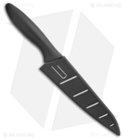 Kershaw 6" Utility Kitchen Knife Black Polymer -Knife Craft Store Kershaw 6 Utility Kitchen Knife Black Polymer BHQ 201295 kr side large