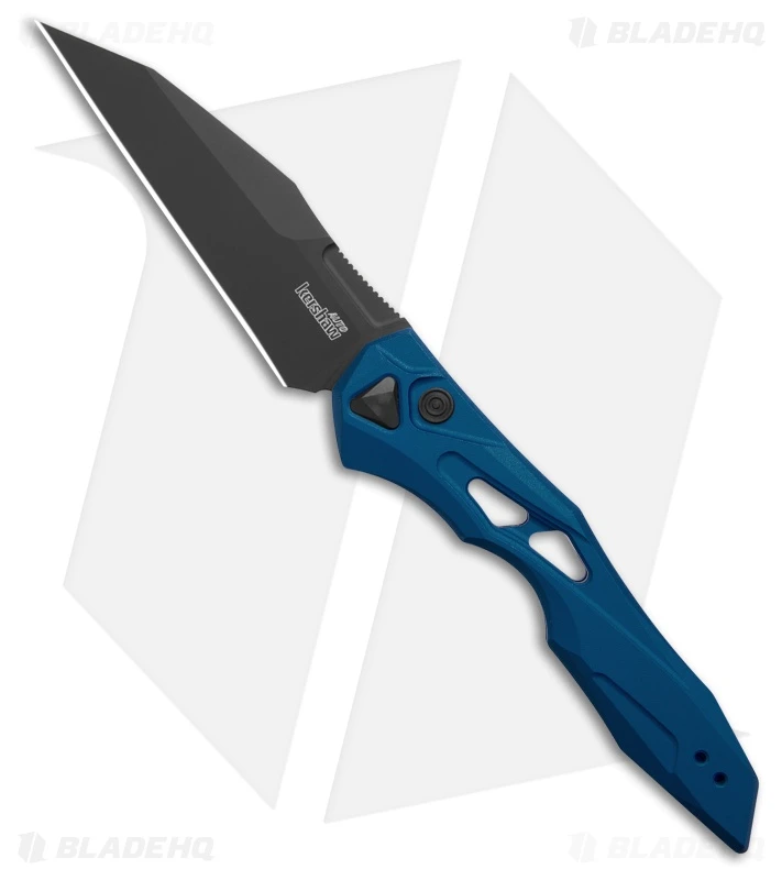 Kershaw Launch 13 Automatic Knife Blue Aluminum (3.5" Black) 1 Kershaw Launch 13 Automatic Knife Blue Aluminum (3.5" Black)