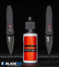 Kershaw Knife OilLube - 20ml Bottle -Knife Craft Store Kershaw Knife Oil 24ml Bottle BHQ 89673 kp launch 4s web large