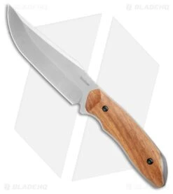 Kershaw Large Hunting Fixed Blade Knife Wood (6.25" Satin) 1418