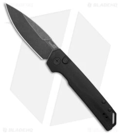 Kershaw Launch Iridium Automatic Knife Black Aluminum/G-10 (3.5" Black SW)