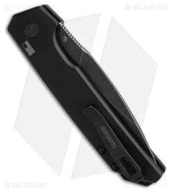 Kershaw Launch Iridium Automatic Knife Black Aluminum/G-10 (3.5" Black SW) -Knife Craft Store Kershaw Launch Iridium Automatic Knife Black Aluminum G 10 3.5in Black SW BHQ 221677 hd side large