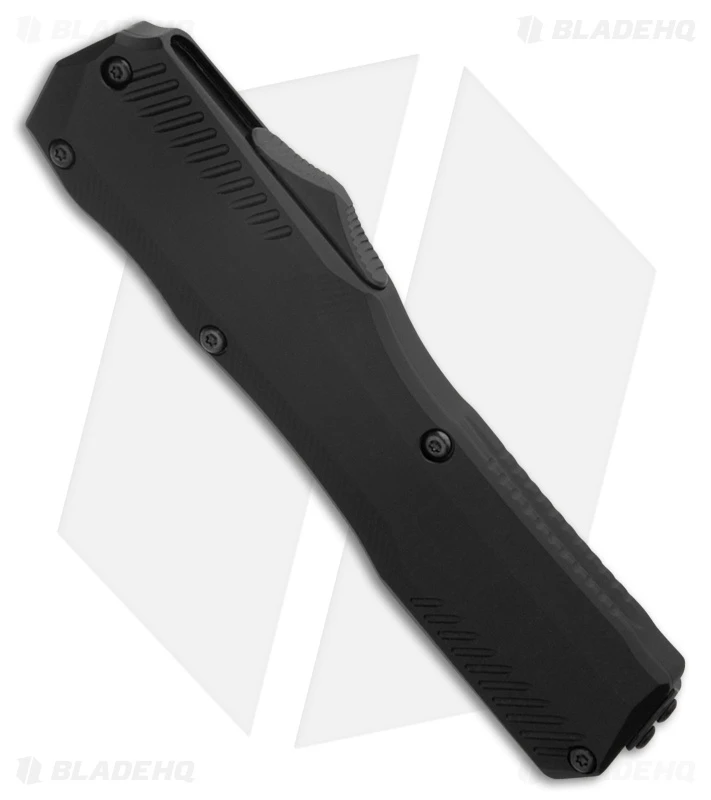 Kershaw Livewire Reverse Tanto OTF Automatic Knife Black (3.4" Black SW) 9000R 2 Kershaw Livewire Reverse Tanto OTF Automatic Knife Black (3.4" Black SW) 9000R - Image 2