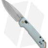 Kershaw Mini Iridium DuraLock Knife Ice Blue Anodized Aluminum (3" Stonewash)