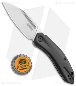 Kershaw Turismo Assisted Opening Knife Black Stainless Steel (2.9" Satin) 5505 7 Kershaw Turismo Assisted Opening Knife Black Stainless Steel (2.9" Satin) 5505 -Knife Craft Store Kershaw Turismo Assisted Opening Black SS Satin 5505 BHQ 94070 jr bottlecap large