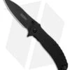 Kershaw Zing Assisted Opening Liner Lock Knife Black G-10 (3" Black SW)