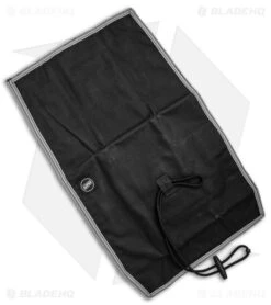 KNAFS Tool Burrito Maintenance Knife Roll Carry Case - Black Canvas -Knife Craft Store Knafs Co Tool Burrito Maintenance Pouch BHQ 175529 jr back large