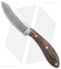 LT Wright Large Northern Hunter Fixed Blade Matte Rustic Brown (4.25" Satin)
